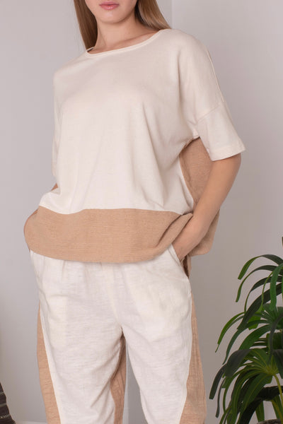 Closed-loop Layered-back Tee (Genderless) (Pre-order)'