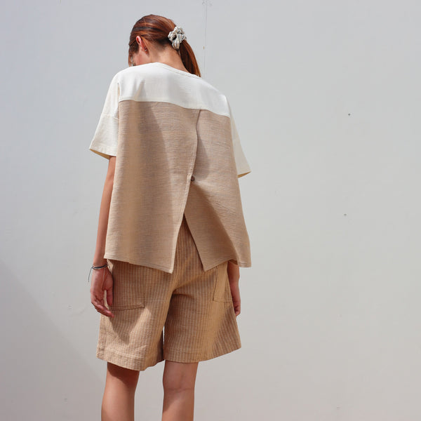 Closed-loop Layered-back Tee (Genderless) (Pre-order)'