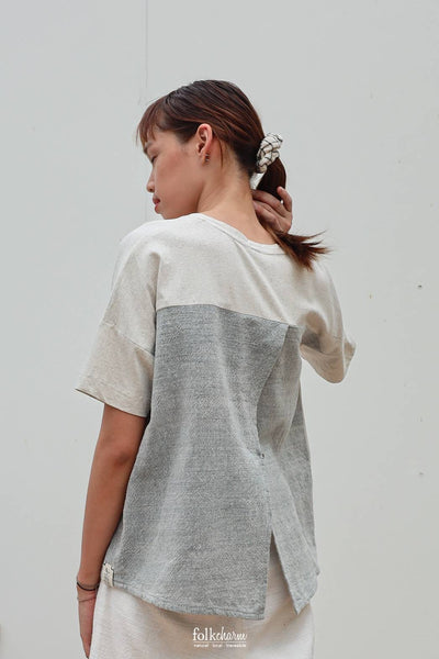 Closed-loop Layered-back Tee (Genderless) (Pre-order)'