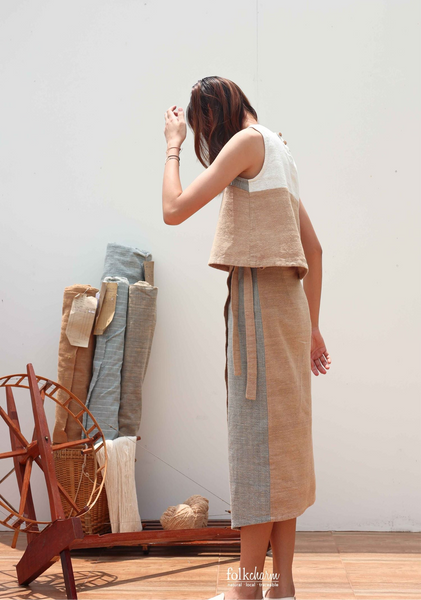 Asymmetrical Wrap Skirt (Pre-order)'