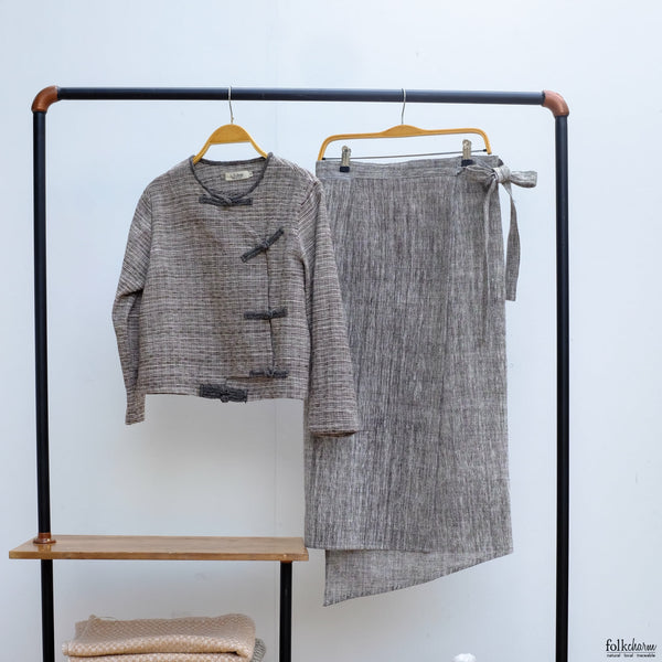 Asymmetrical Wrap Skirt (Pre-order)'