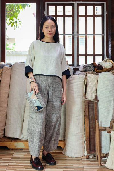 Loomline Batwing Cropped Blouse