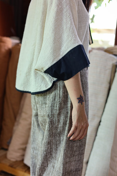 Loomline Batwing Cropped Blouse