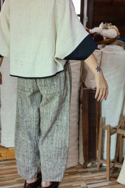 Loomline Batwing Cropped Blouse