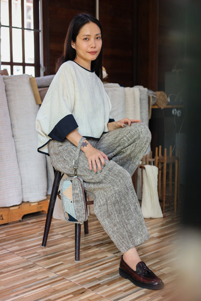 Loomline Batwing Cropped Blouse