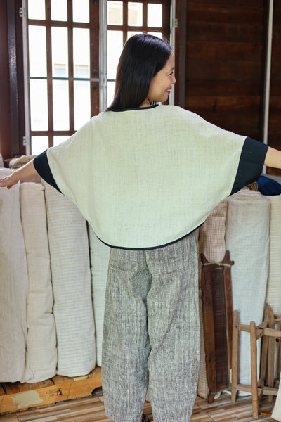 Loomline Batwing Cropped Blouse