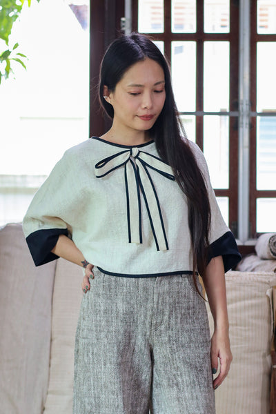 Loomline Batwing Cropped Blouse