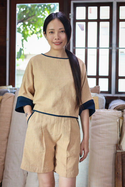 Loomline Batwing Cropped Blouse