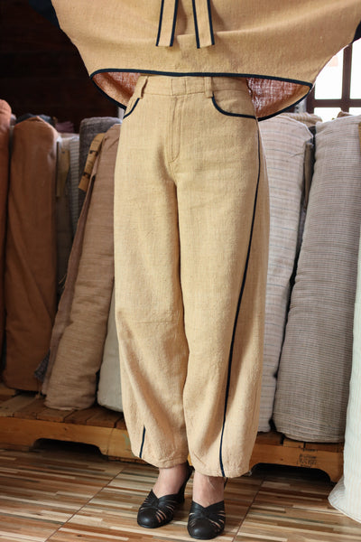 Loomline Barrel-leg Trousers