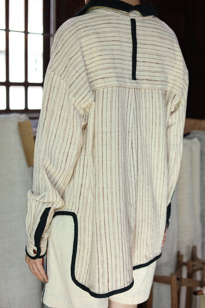 Closed-loop Longsleeve Light Blouse