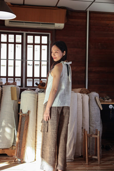 Fluidline Halterneck Blouse