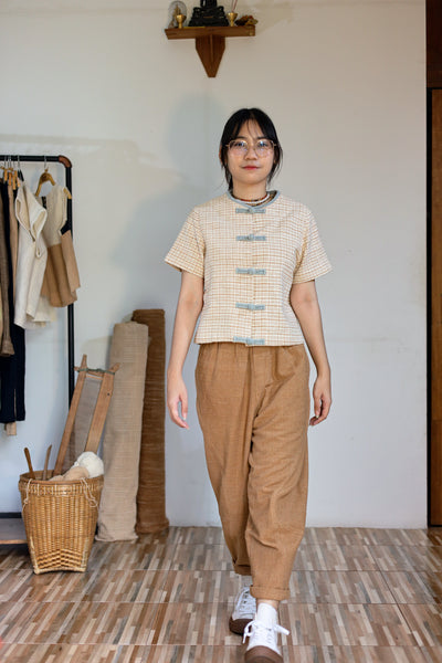 R-Muay Button Blouse (Pre-order)'