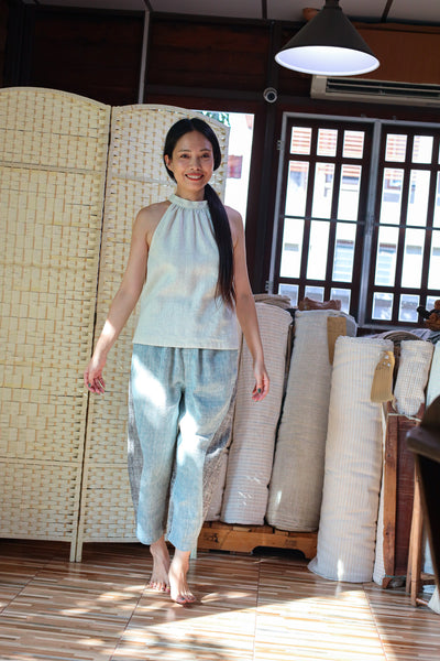 Fluidline Halterneck Blouse