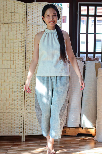 Fluidline Halterneck Blouse