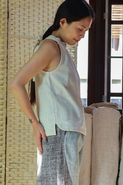 Fluidline Halterneck Blouse