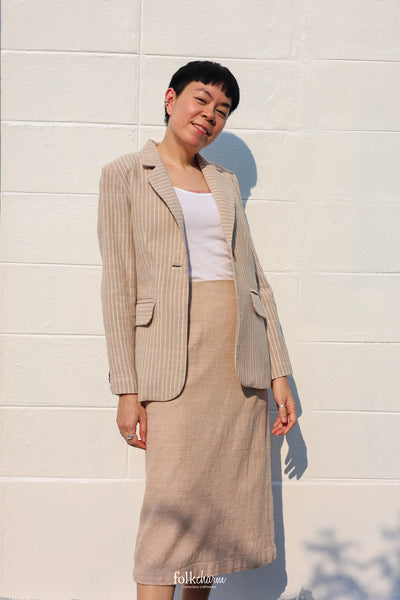 Closed Loop Relaxed-fit Blazer