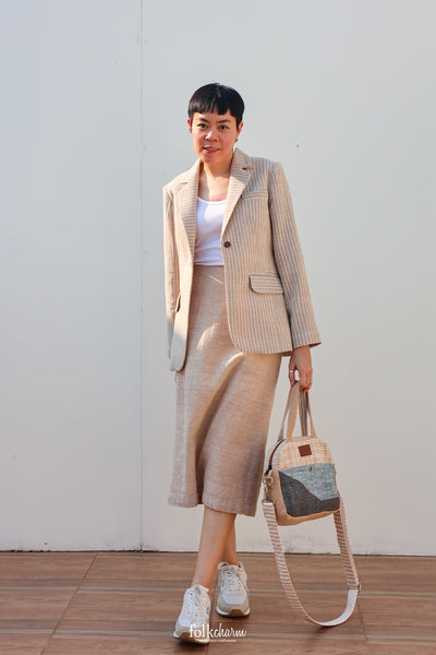 Closed Loop Relaxed-fit Blazer