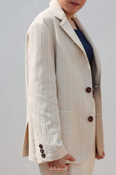 Closed-loop Relaxed-fit Blazer