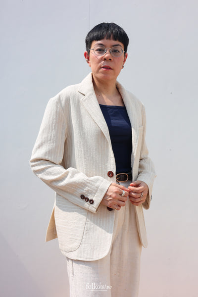 Closed-loop Relaxed-fit Blazer