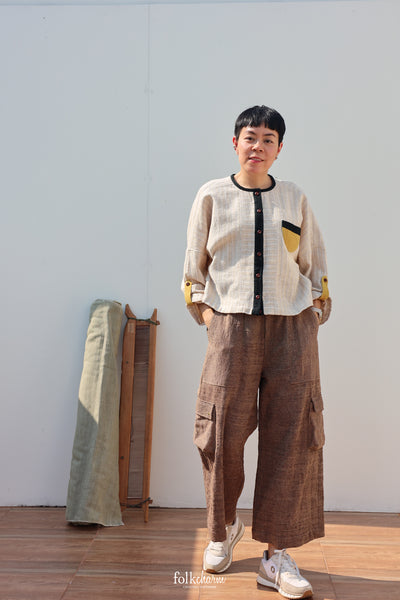 Toy Comfort Blouse in Yellow Accent