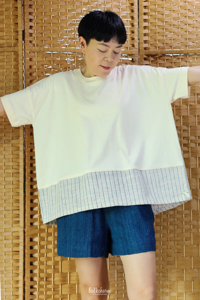 Closed-loop Layered-back Tee (Genderless)