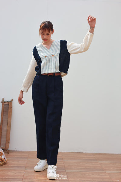 Puff-sleeve Cropped Jacket (Pre-order)'