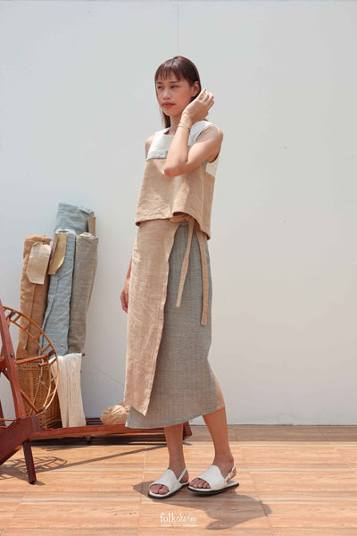 Asymmetrical Wrap Skirt (Pre-order)'