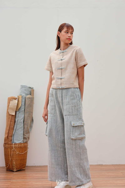 R-Muay Button Blouse (Pre-order)'