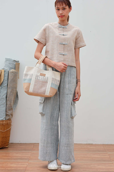 R-Muay Button Blouse (Pre-order)'