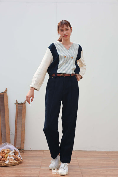 Puff-sleeve Cropped Jacket (Pre-order)'