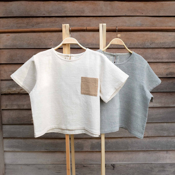 Cropped Top with Pocket (Pre-order)'