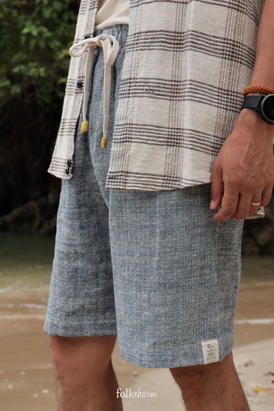 Three-quarter Drawstring Pants (Genderless) (Pre-order)'