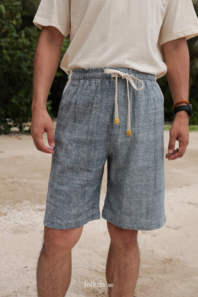 Three-quarter Drawstring Pants (Genderless) (Pre-order)'