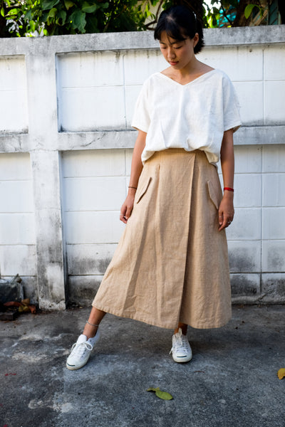Side Single Pleat Skirt (Pre-order)'