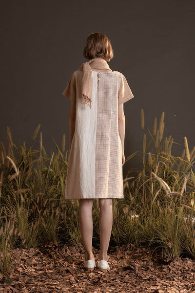 Two Tone Shortsleeve Dress (Pre-order)'