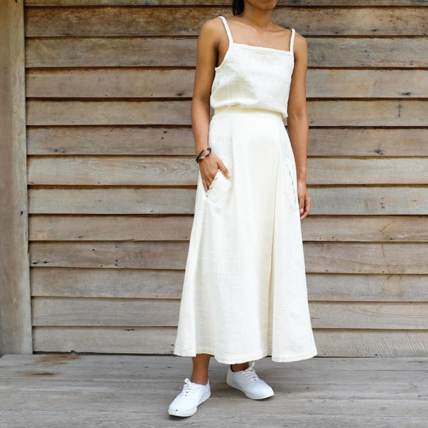 Side Single Pleat Skirt (Pre-order)'