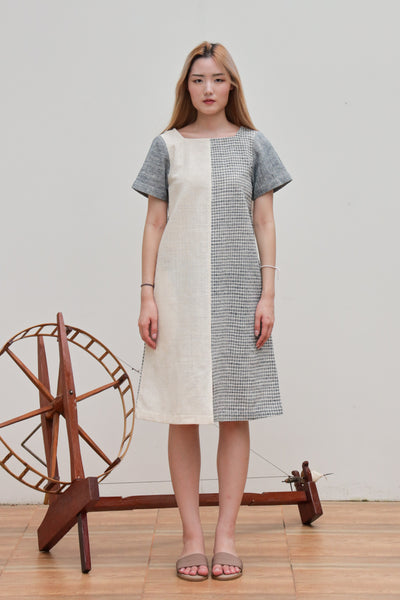 Two Tone Shortsleeve Dress