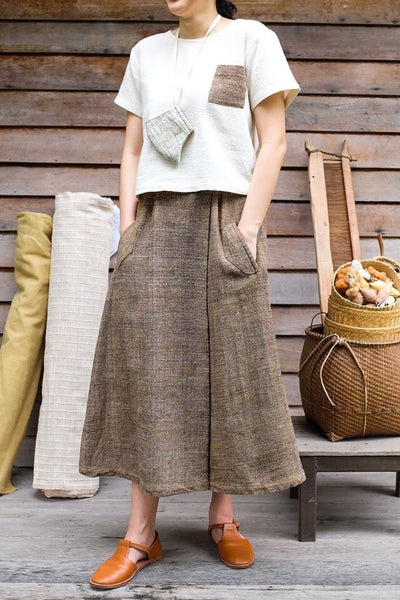 Cropped Top with Pocket (Pre-order)'