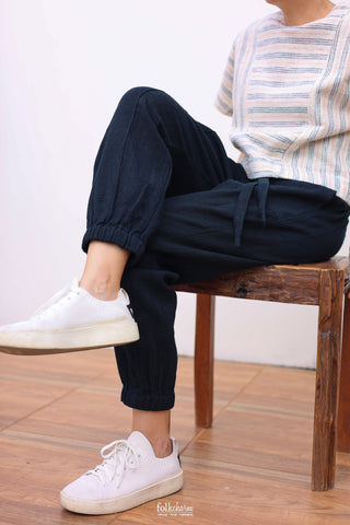 Semi-wide String Jogger Pants (Pre-order)