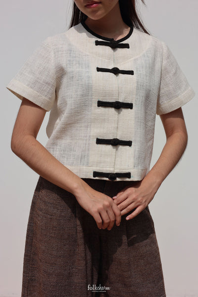 R-Muay Button Blouse