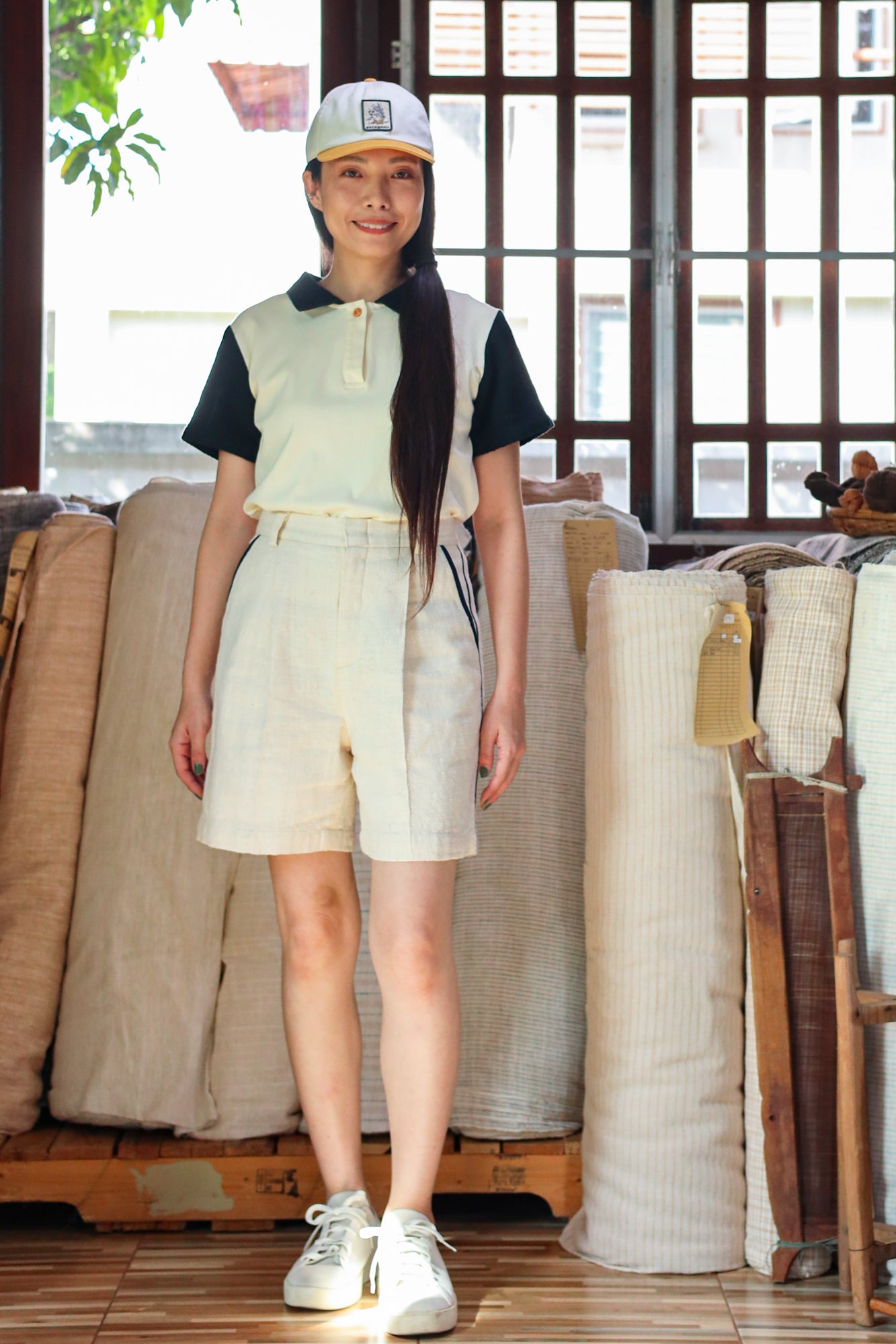 Looped Polo Shirt