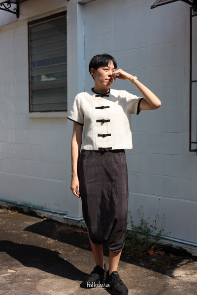 R-Muay Button Blouse