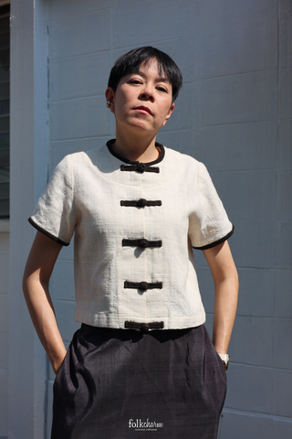 R-Muay Button Blouse