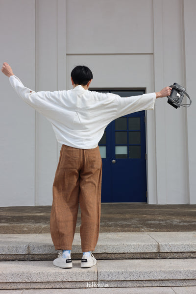 Classic White Comfort Blouse
