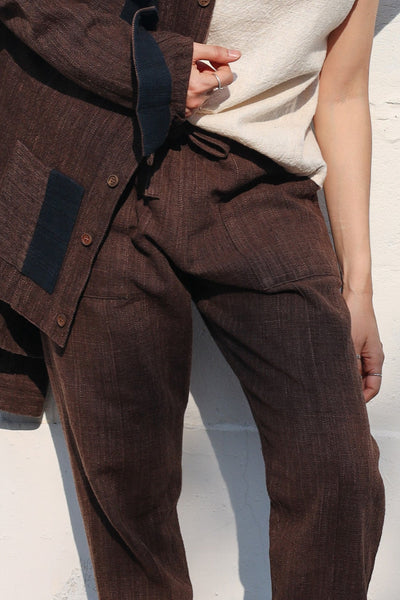 Semi-wide String Jogger Pants (Pre-order)