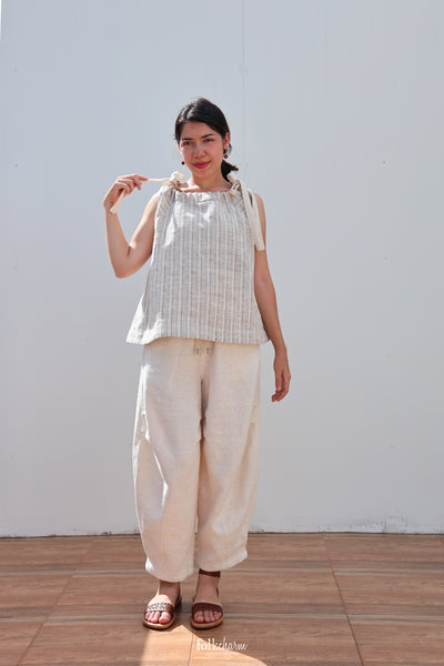 Gathered Neck Blouse
