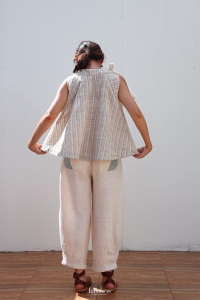 Gathered Neck Blouse