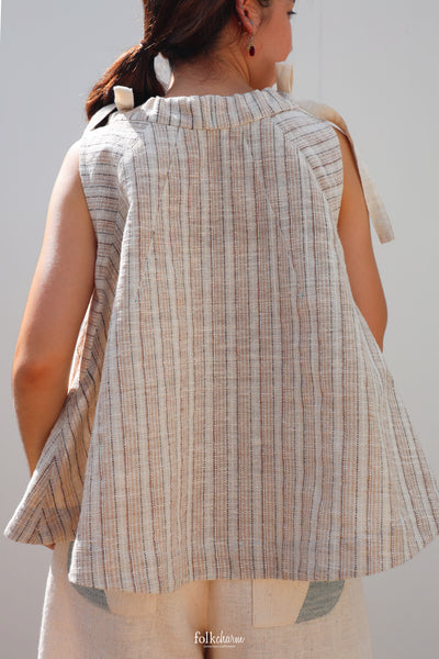 Gathered Neck Blouse