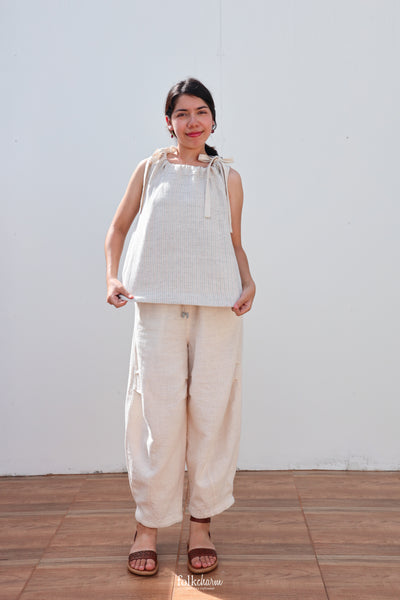 Gathered Neck Blouse