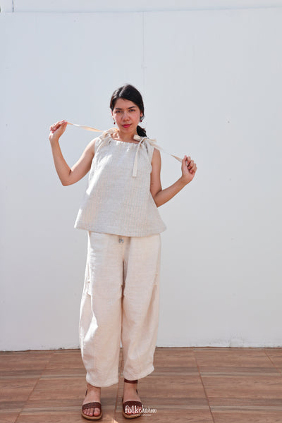 Gathered Neck Blouse
